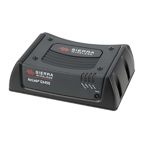Sierra Wireless AirLink GX Series Hardware user's guide