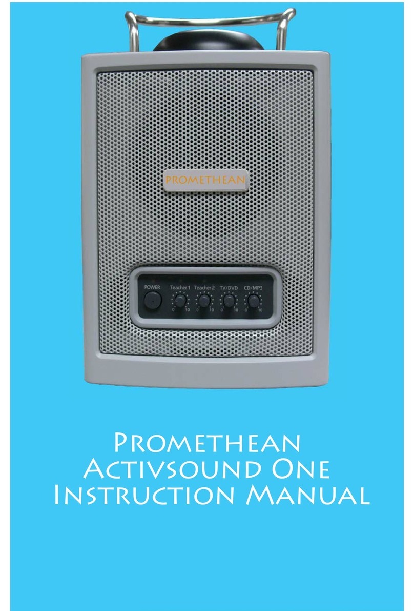 promethean Activesound One instruction manual