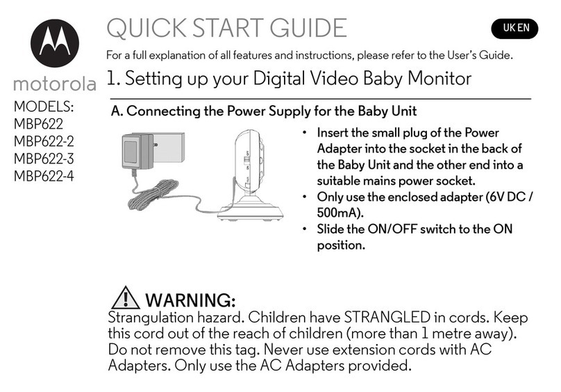 Motorola MBP622 User manual Motorola MBP622 User manual