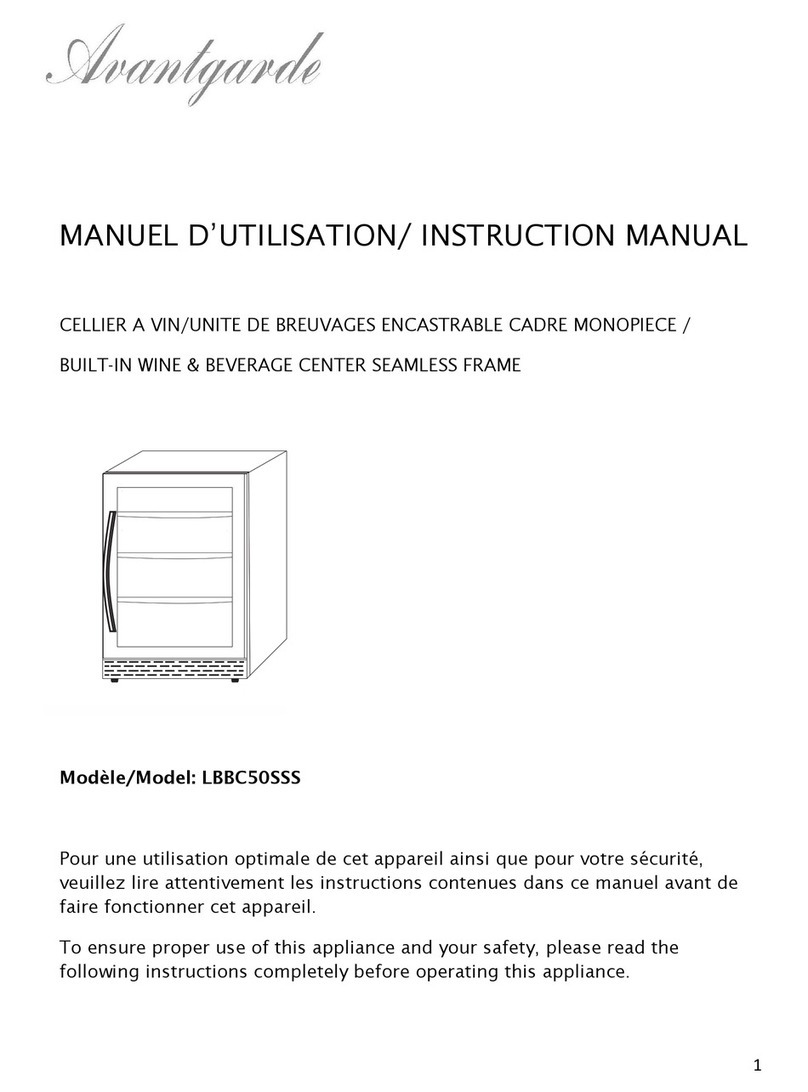 Avangarde LBBC50SSS instruction manual