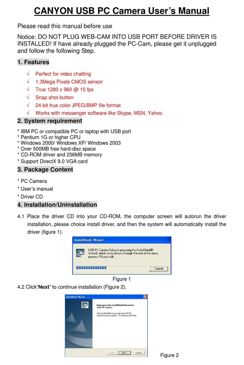 Canyon CNR-WCAM413 user manual