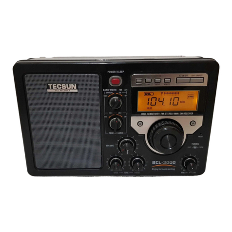 Tecsun BCL-3000 operating manual