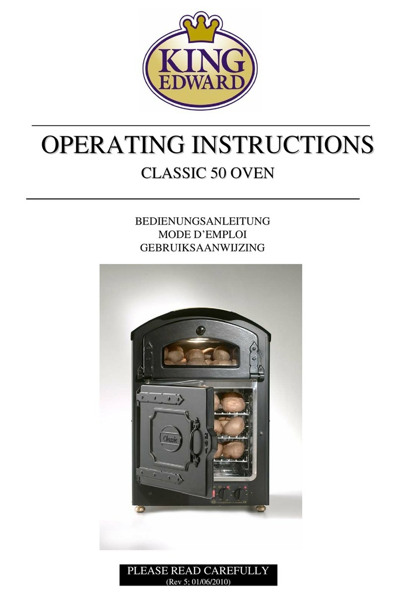 King Edward CLASSIC 50 operating instructions