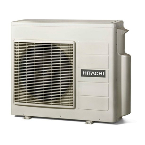 Hitachi RAF25NH4 User manual
