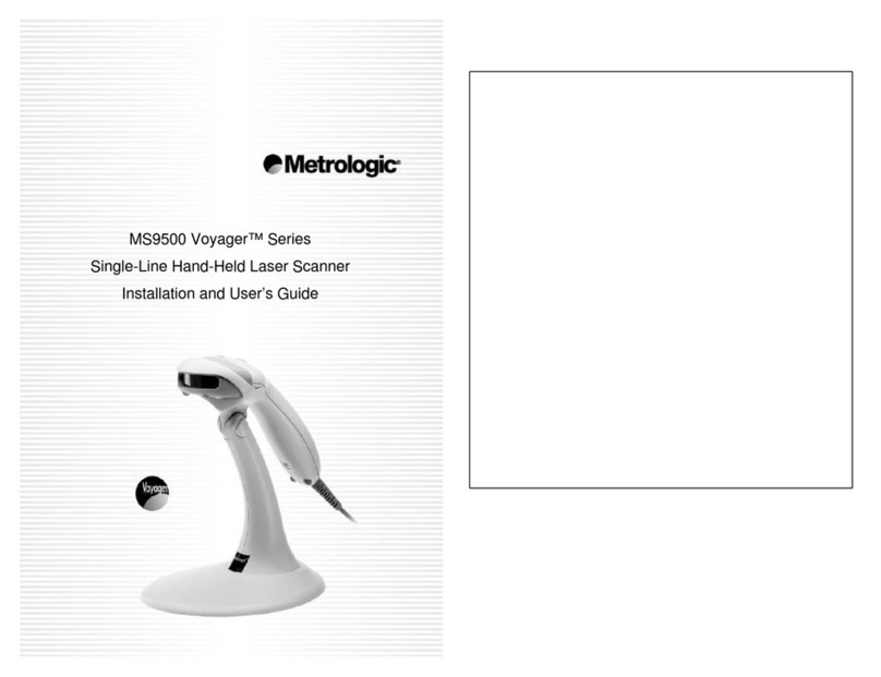Metrologic MS9500 Voyager Series Installation and user guide