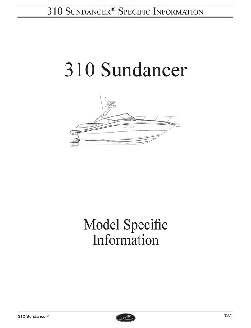 Sea Ray 310 Sundancer Specific information Sea Ray 310 Sundancer Specific information