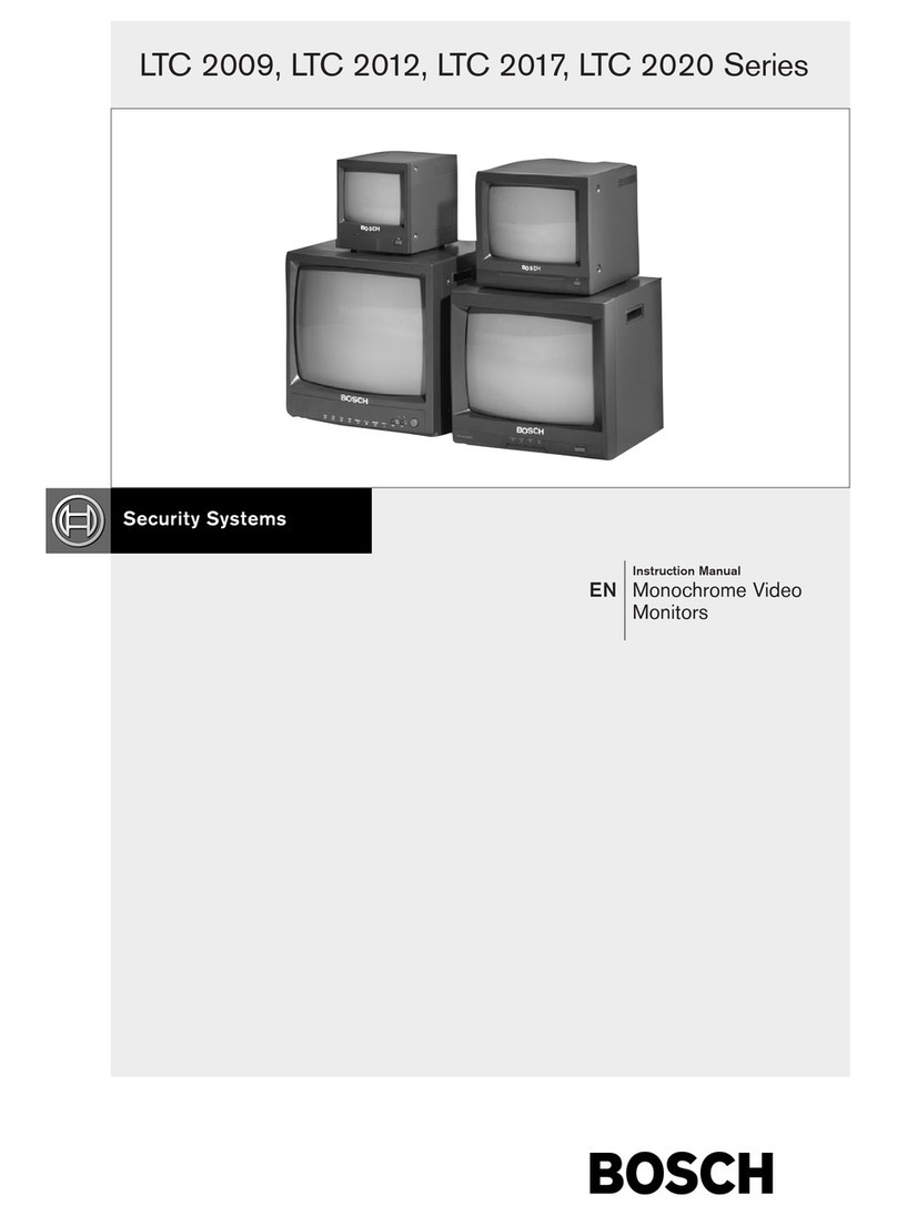 Bosch LTC 2009 Series instruction manual