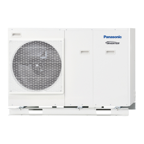 Panasonic Aquarea WH-MDF09C3E5 installation manual