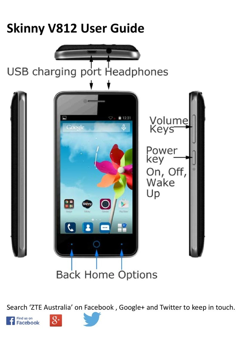 Zte Skinny V812 User manual