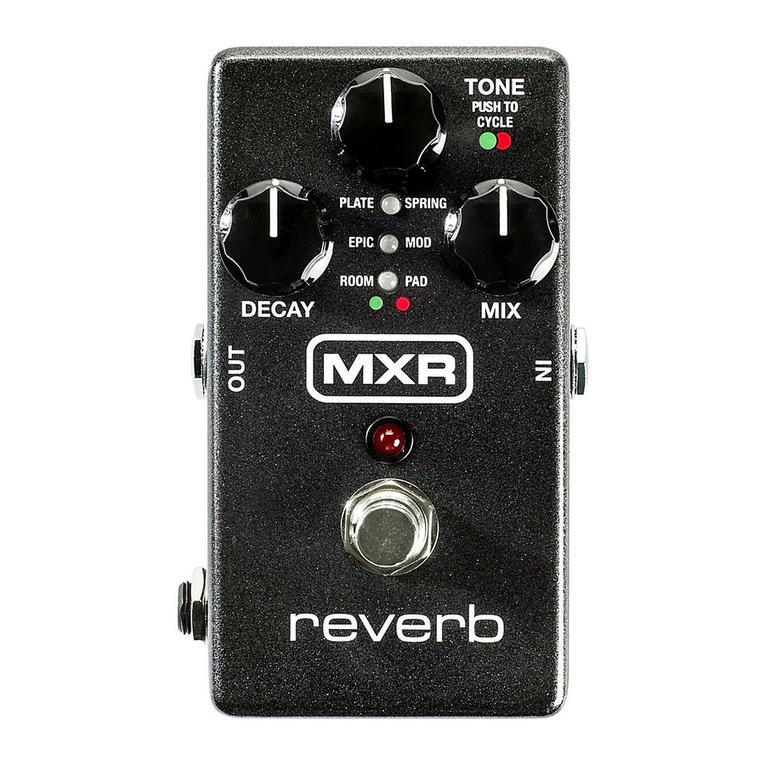 mxr M300 instruction manual