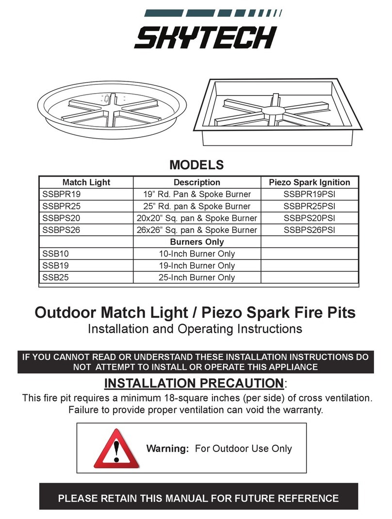 Skytech SSBPR19 User manual