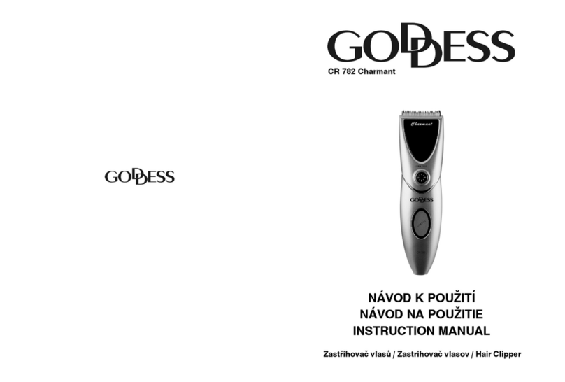 Goddess CR 782 Charmant instruction manual