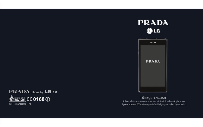 LG P940 Prada User manual