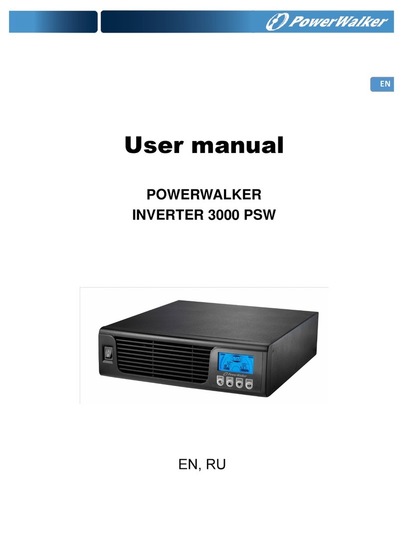 PowerWalker 3000 PSW User manual