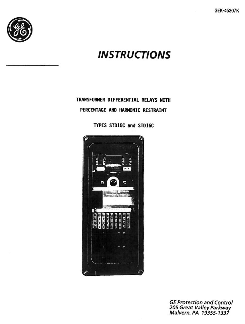 GE STD15C User manual