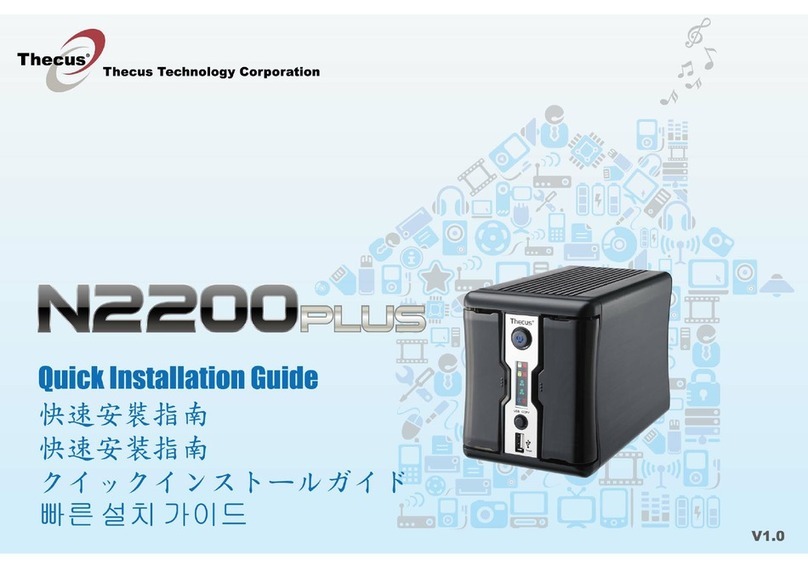 Thecus N2200 PLUS Operator's manual