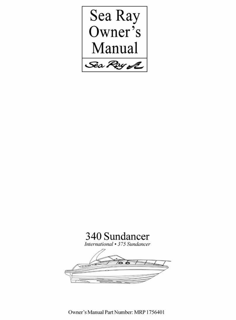 Sea Ray 340 Sundancer User manual