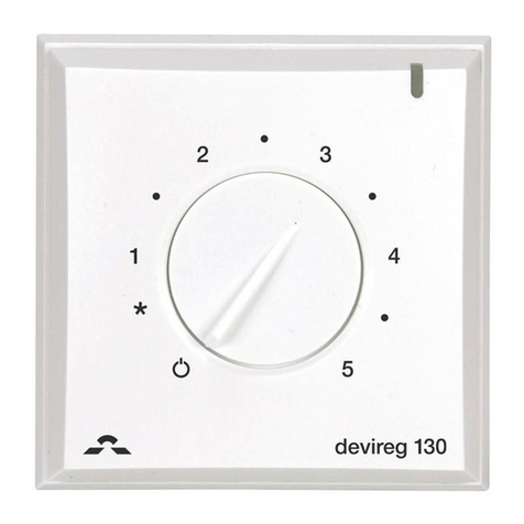DEVI DEVIreg 130 User manual