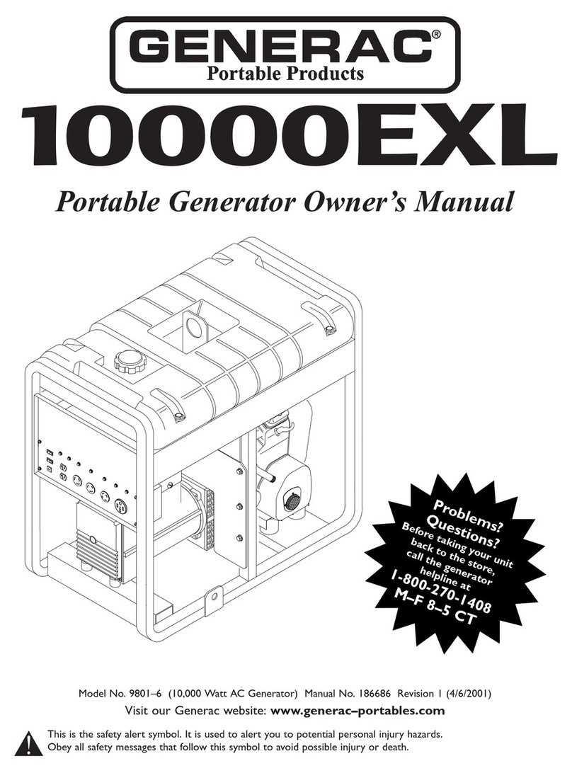 Generac Portable Products 10000EXL User manual