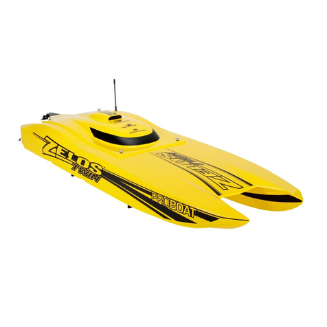 Pro Boat Zelos Twin PRB08021 owner's manual