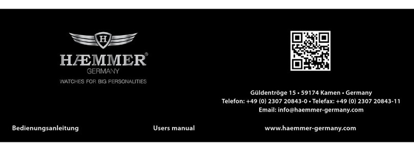 Haemmer HM user manual