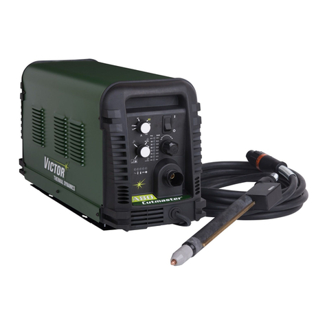 Victor CUTMASTER A80 operating manual