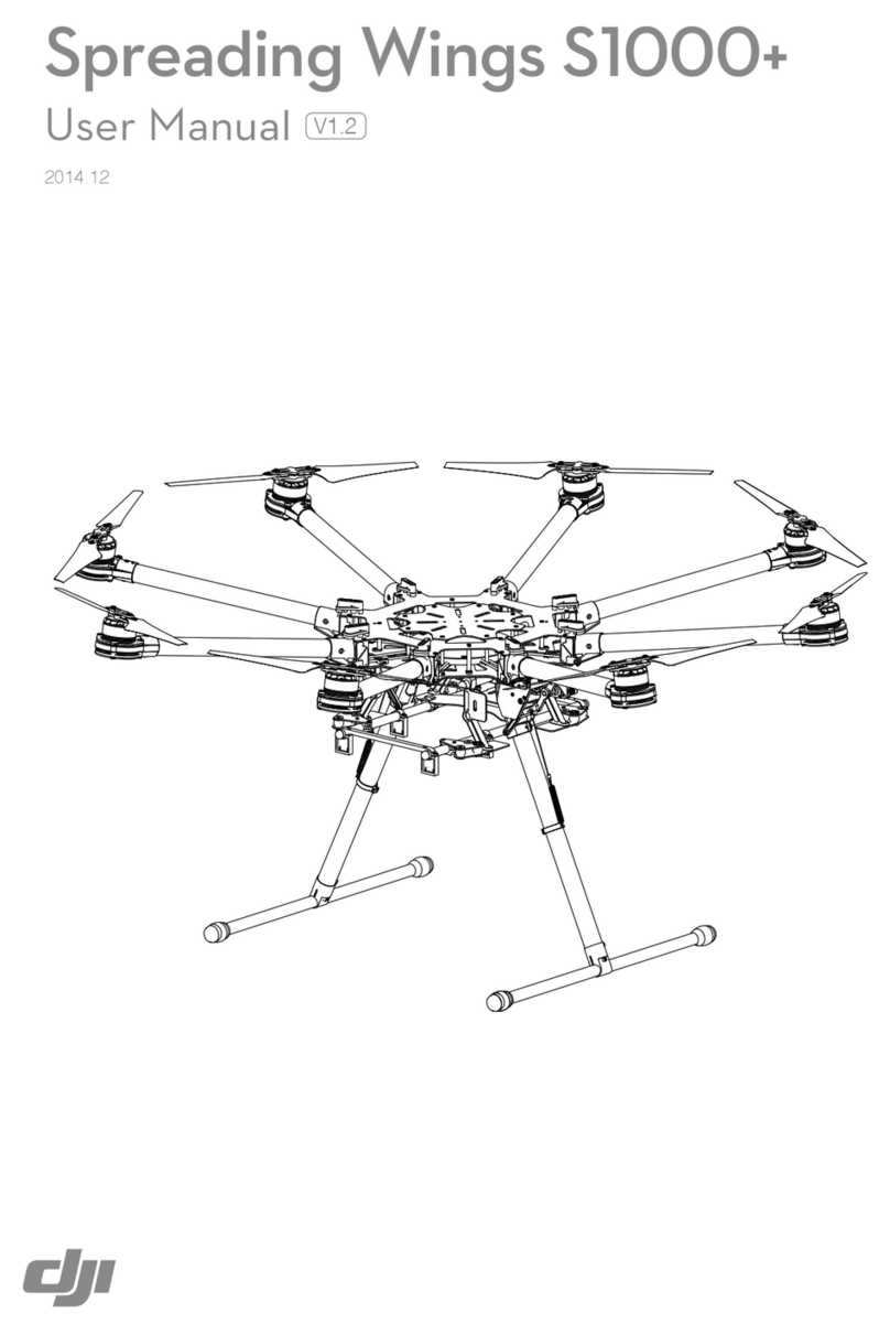 dji Spreading Wings S1000+ User manual