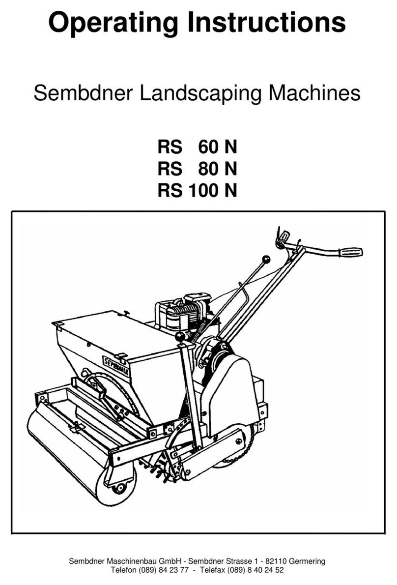 Sembdner RS 60 N operating instructions