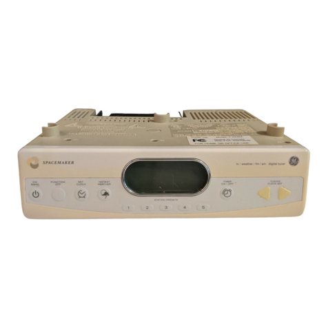 GE Spacemaker 7-4235 User manual