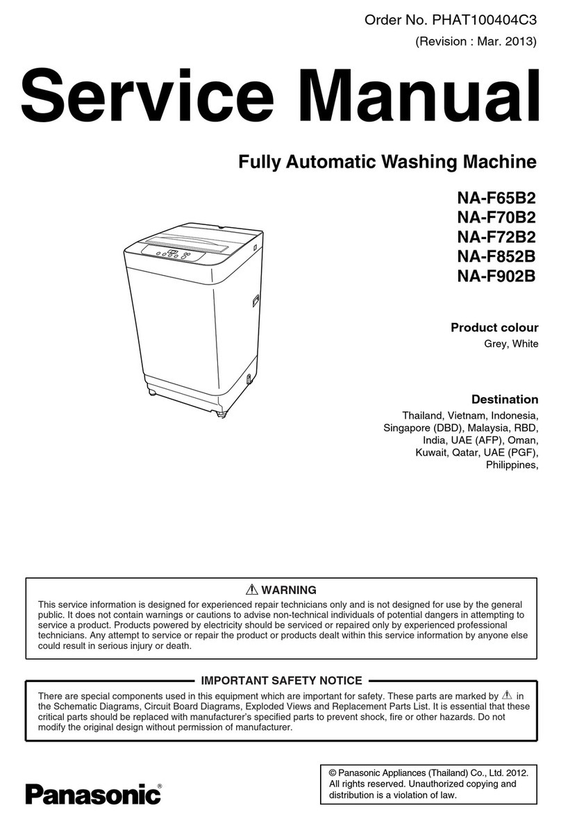 Panasonic NA-F65B2 Service manual
