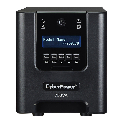 Cyber Power PR750ELCD user manual