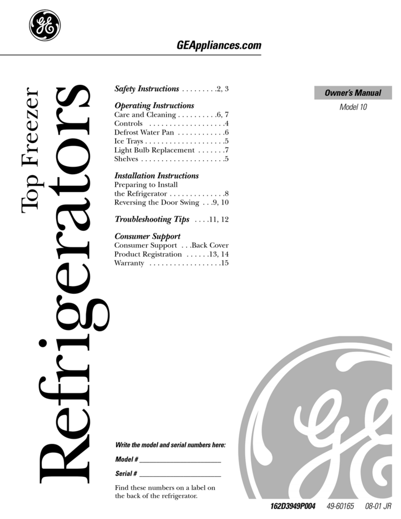 GE 10 Series User manual GE 10 Series User manual