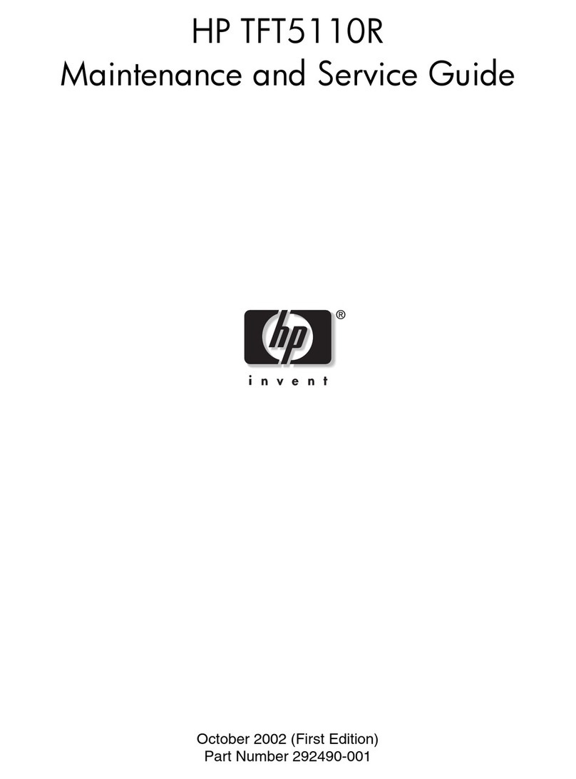 HP TFT5110R Manual