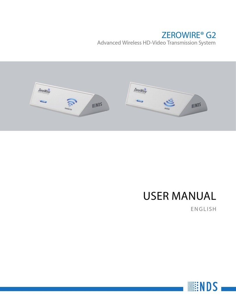 NDS ZEROWIRE G2 user manual