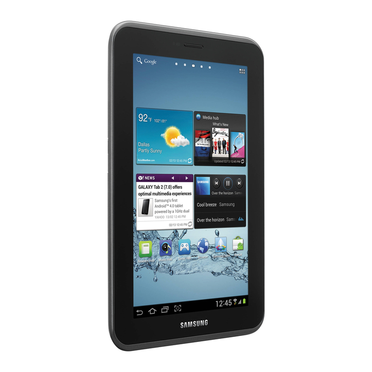 Samsung GALAXY Tab 2 7.0 User manual Samsung GALAXY Tab 2 7.0 User manual