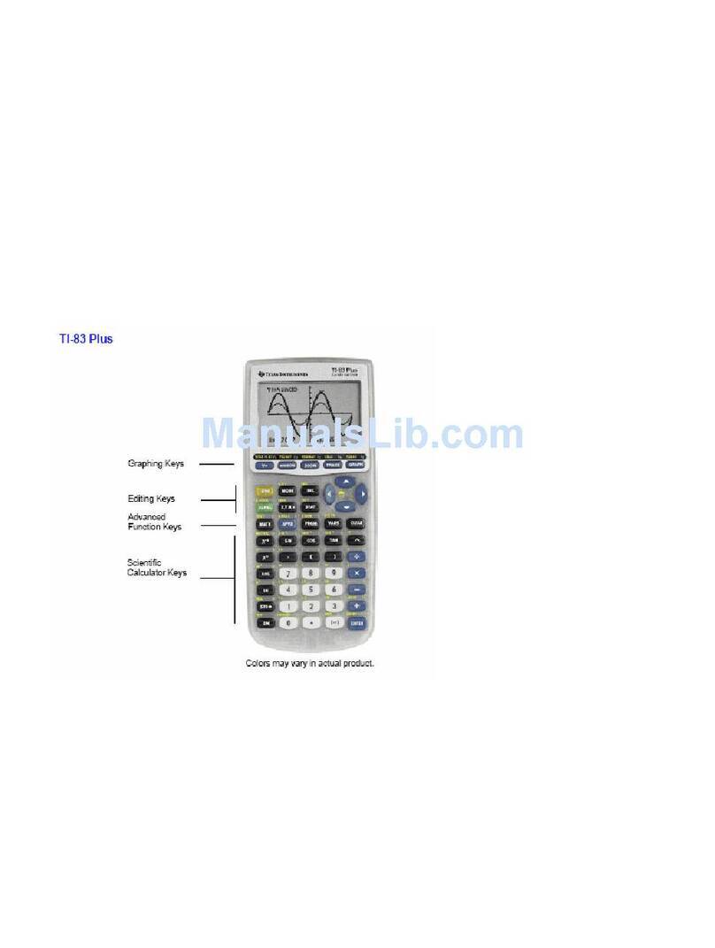 Texas Instruments TI-83-Plus Assembly instructions
