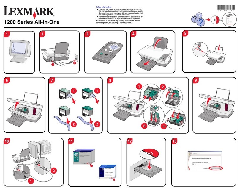 Lexmark 1200 Series Setup guide
