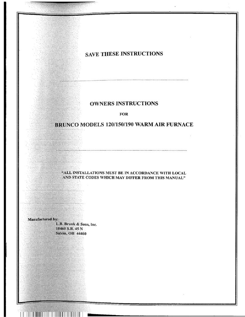 Brunco 120 Owner's instructions Brunco 120 Owner's instructions