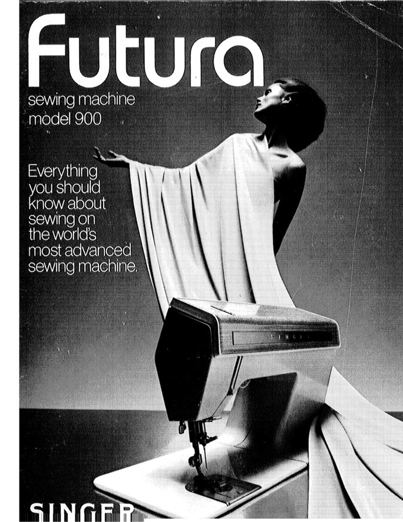 Singer Futura 900 User manual