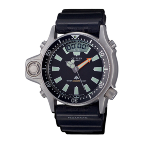 Citizen C020 Operating manual