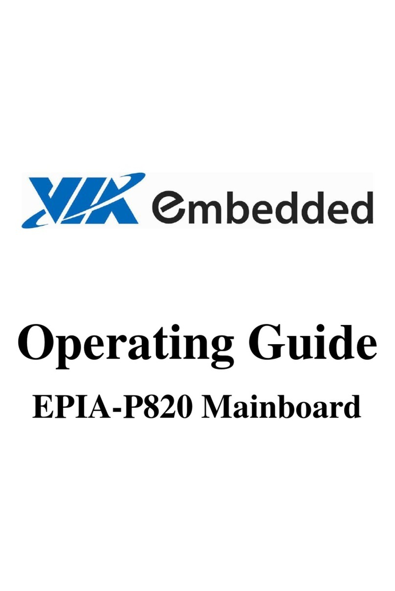 VIA Technologies EPIA-P820 User manual
