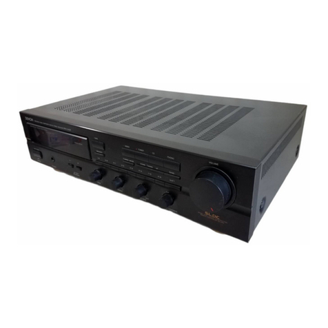 Denon DRA-345R operating instructions