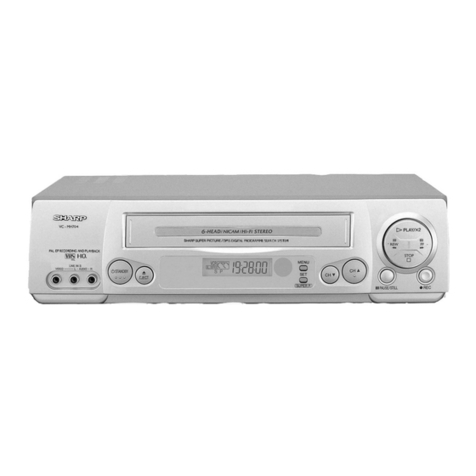Sharp VC-MH714HM User manual Sharp VC-MH714HM User manual