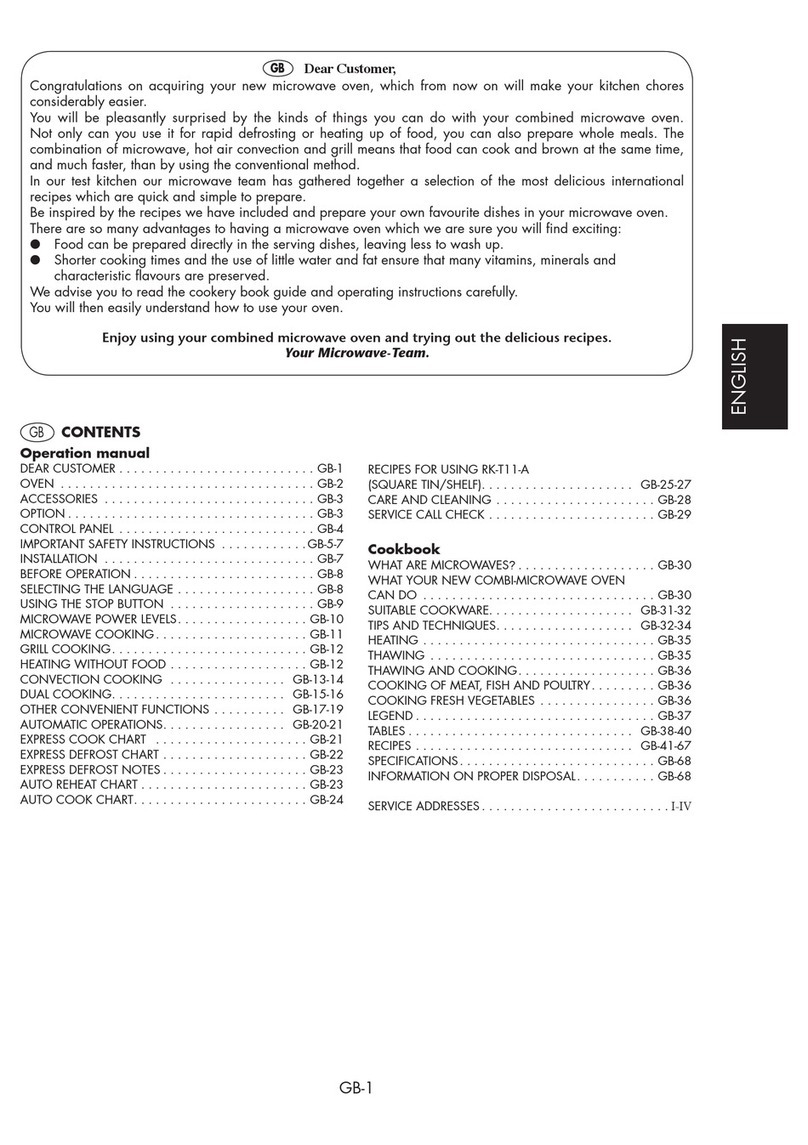 Sharp R-940 User manual
