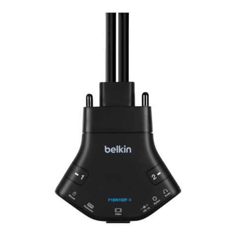 Belkin F1DN102F-3 User manual Belkin F1DN102F-3 User manual