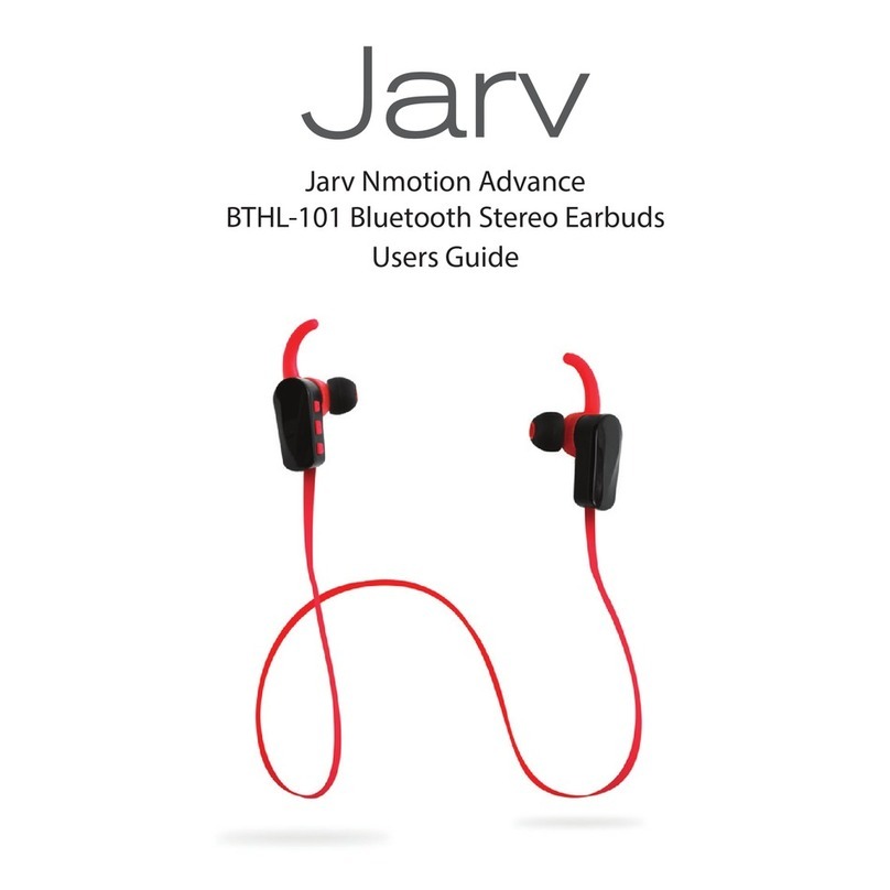 Jarv BTHL-101 user guide