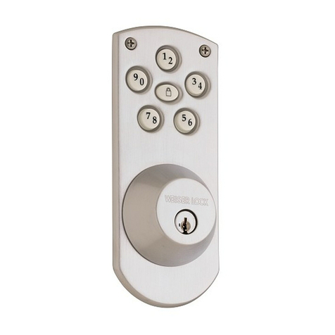 Weiser Lock Powerbolt 1000 Installation & learning instructions