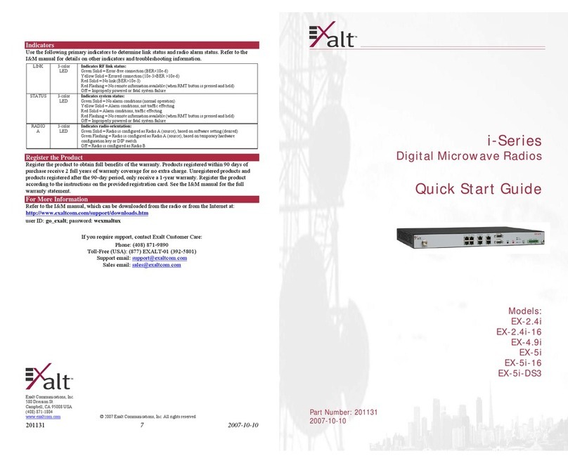 Exalt EX-2.4i Lite User manual