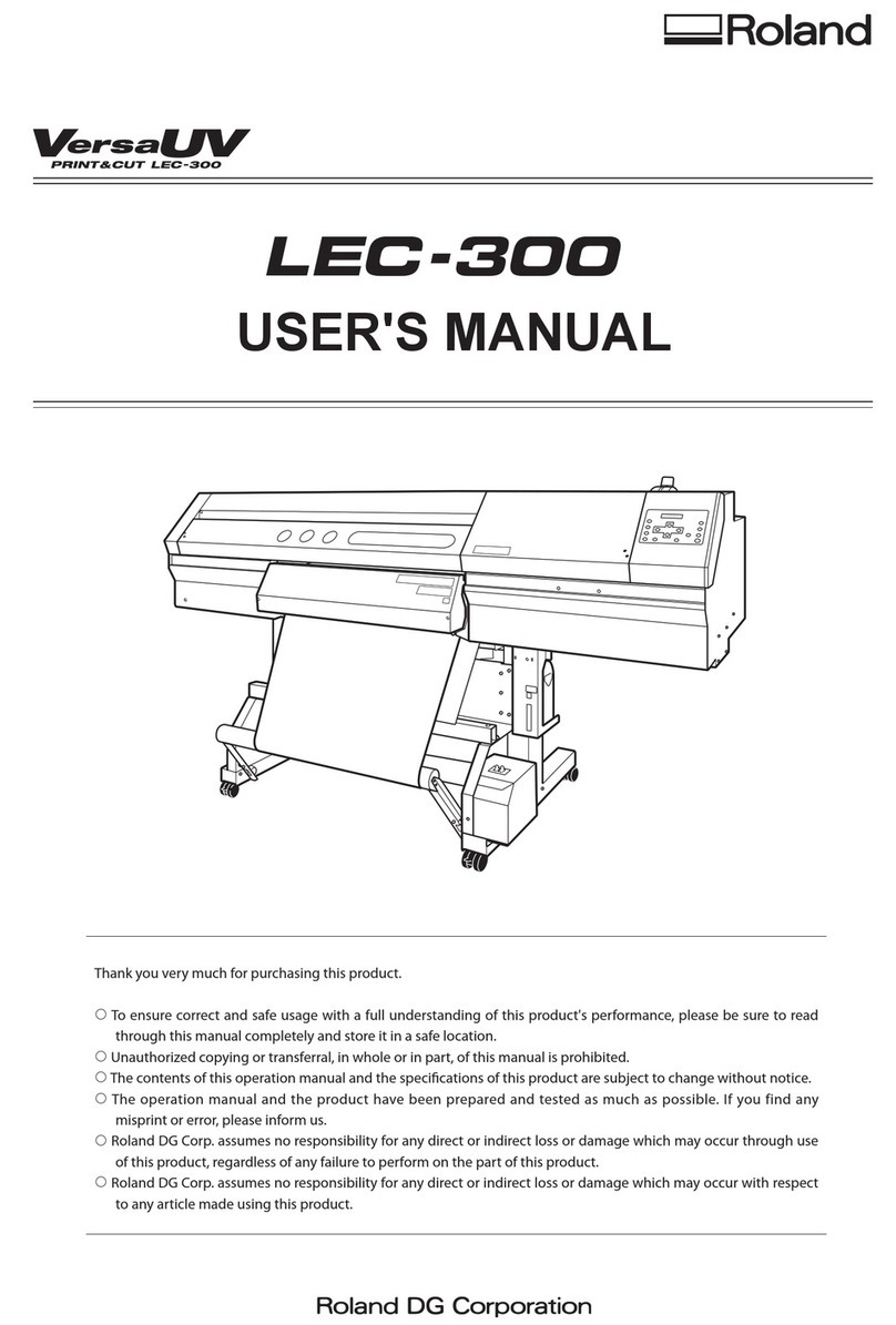 Roland LEC-300 User manual