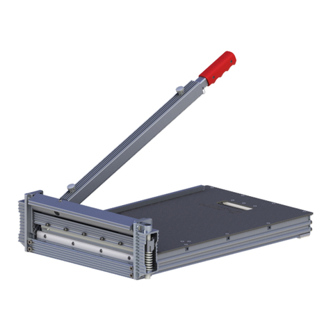 D-CUT MH-330 User manual